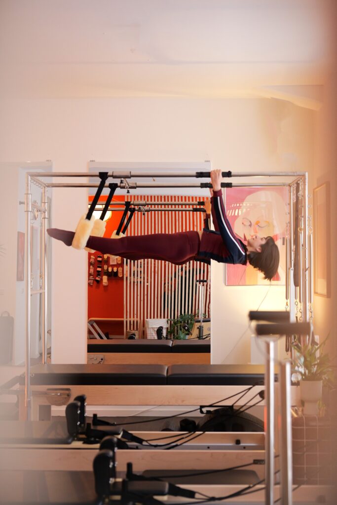 Aufnahme aus dem Studio bei Dopamina Pilates.